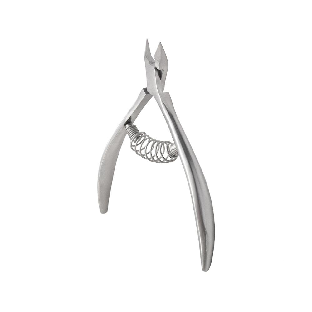 Durable Cuticle Nippers With Sharp Blades Non Slip Handle Spring Action Stainless Steel